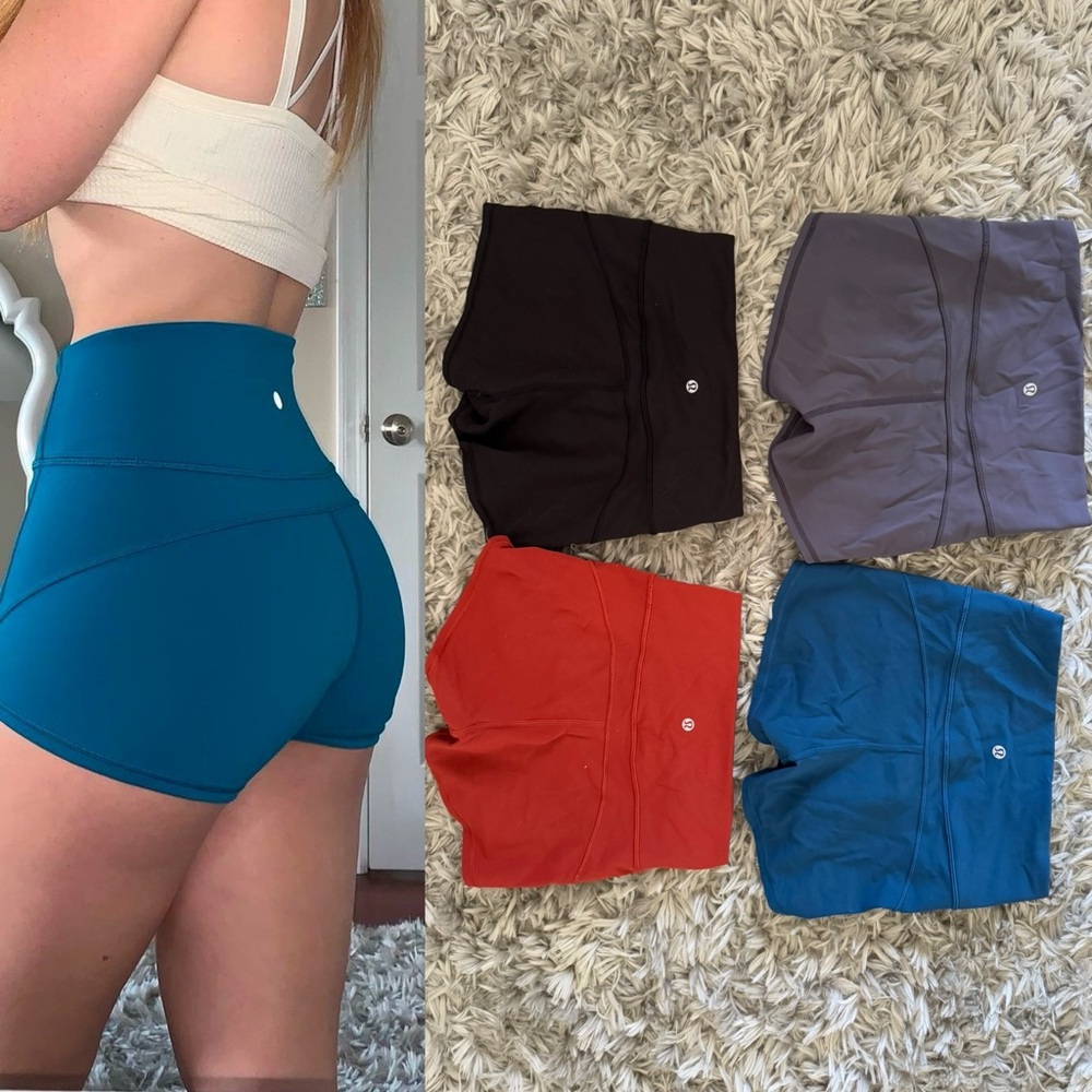 BUNDLE OF 4 - Lululemon in Movement Shorts